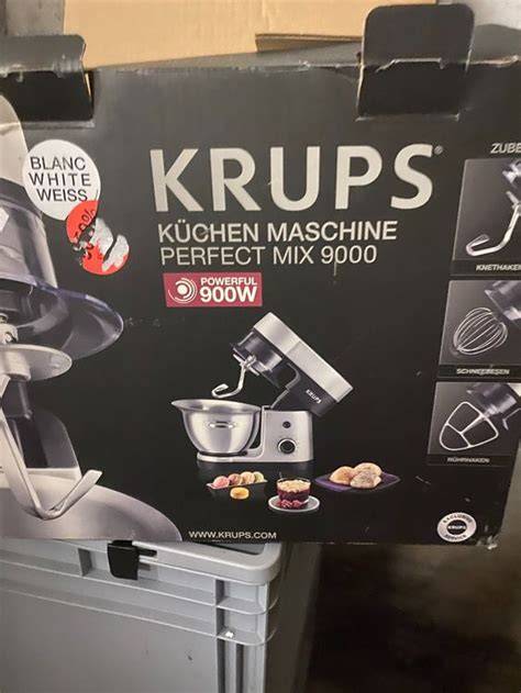 Krups Perfect Mix 9000 ausgepackt und Einzelteile