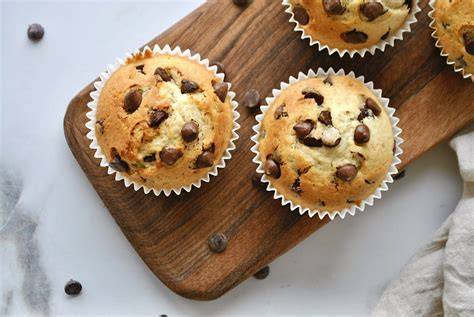 Kuchen, Muffins und Cookies mit zartschmelzender Schokolade