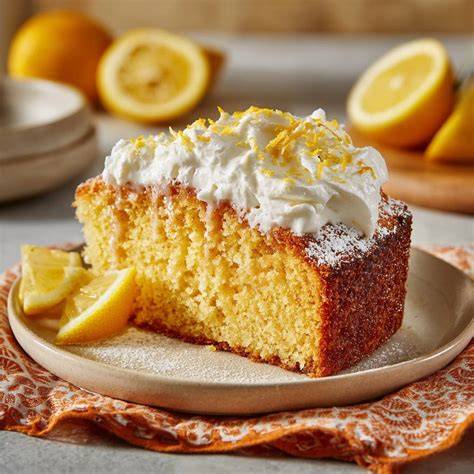 Kuchen angeschnitten, Teller mit Sahne