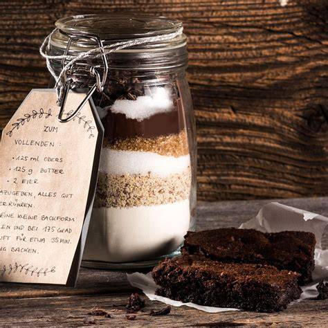 Kuchen im Glas - Glas und Zutaten