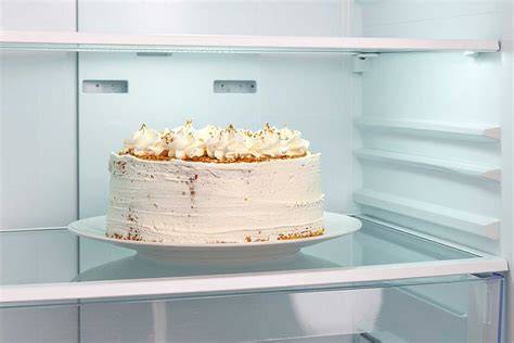 Kuchen im Kühlschrank zum Durchziehen