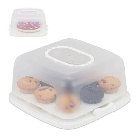 Kuchenaufbewahrung: luftdichte Kuchenbox