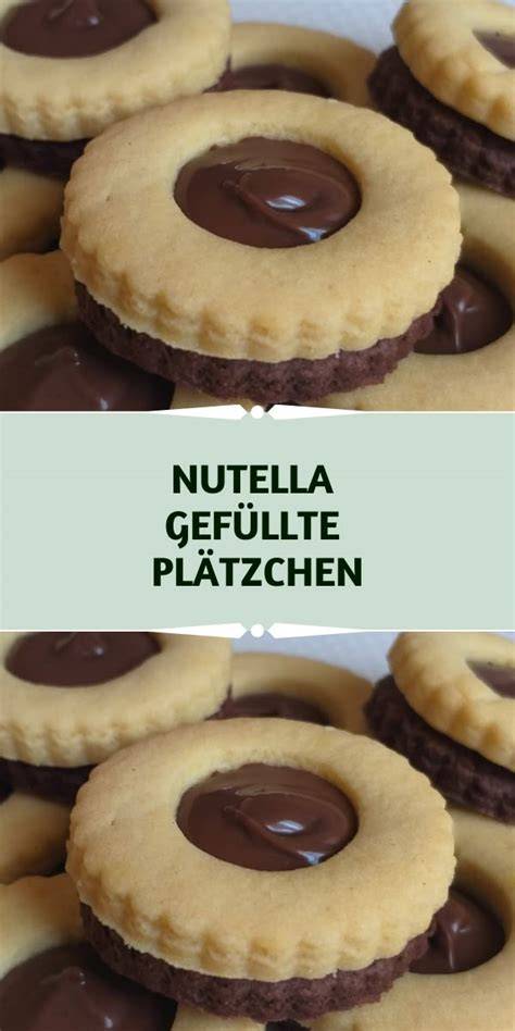 Kuchenschichten mit Nutella-Füllung