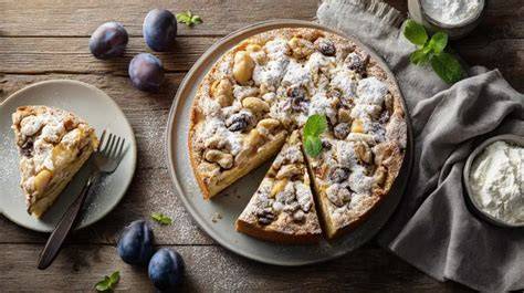 Kuchenstücke auf einer Kuchentheke - perfekt zum Servieren