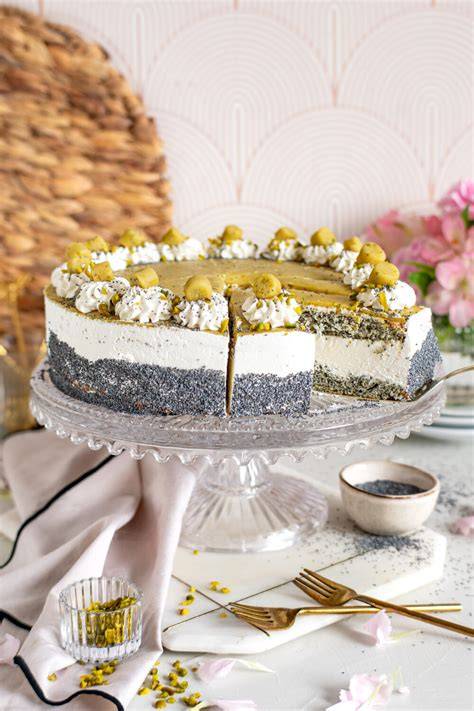 Kuchenvarianten mit Mohn und Marzipan - Übersicht