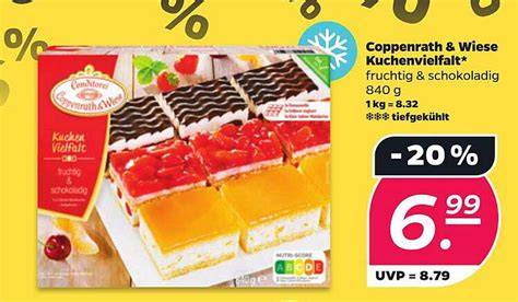 Kuchenvielfalt bei Online-Bestellung