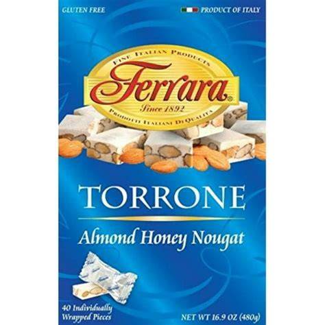 Kulinarische Landkarte: Torrone und Nougat international