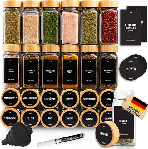 Kulinarisches Gewürzset mit Zitrusnoten und Vanille