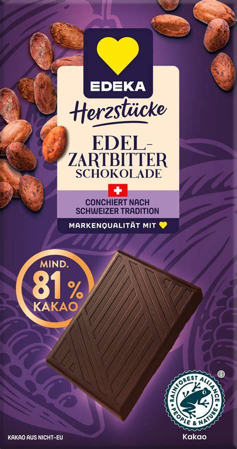 Kundenbewertungen bei EDEKA für kalorienarme Schokolade