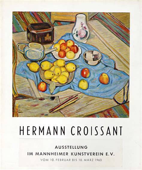 Kunstwerke und Atelier von Hermann Croissant