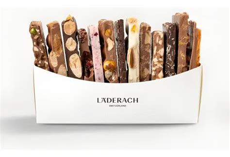 Läderach FrischSchoggi in verschiedenen Geschmacksrichtungen