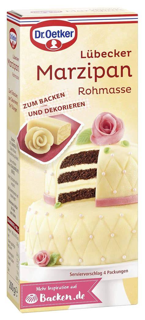 Lübecker Marzipan und seine Einsatzmöglichkeiten beim Backen