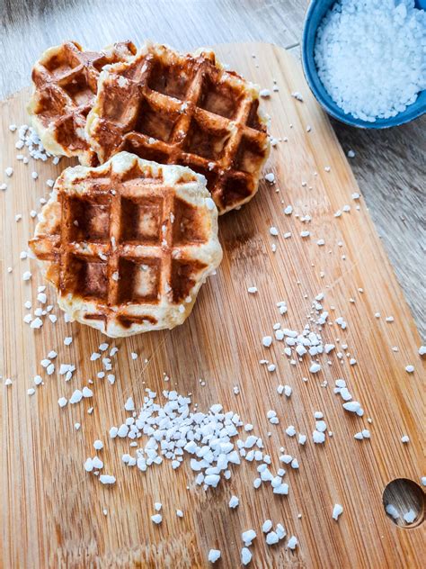 Lütticher Waffel mit Hagelzucker