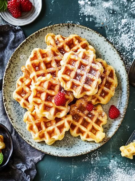 Lütticher Waffel mit karamellisiertem Hagelzucker