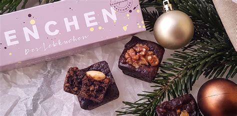 LENCHEN Lebkuchen: moderne Verpackung und Präsentation