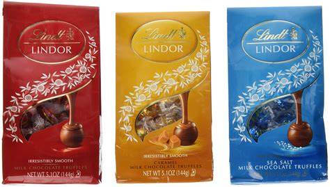 LINDOR Pick & Mix Station mit verschiedenen Sorten