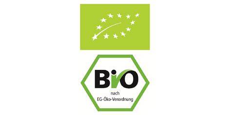 Label: EU-Bio-Logo und Deutsches Bio-Siegel