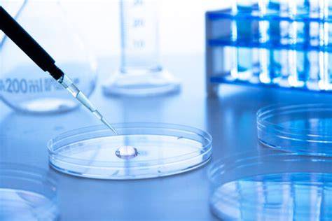 Laborprobe und Pipette