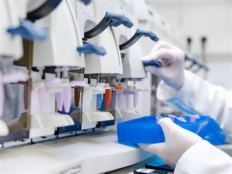 Laborszene: Analyse von Müsliprodukten