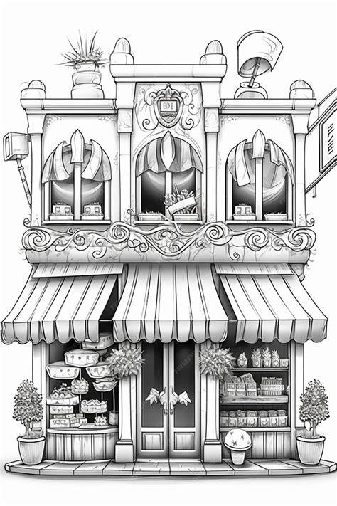 Ladenfront einer neapolitanischen Pasticceria mit Babà-Auslage
