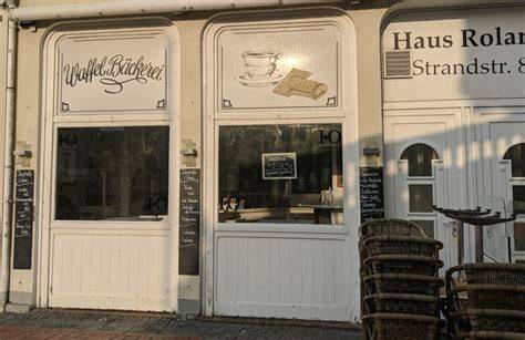 Lageplan von Meer Waffel und Waffelbäckerei Koppe auf Norderney