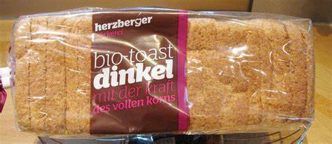 Lagerung und Frische von Dinkeltoast