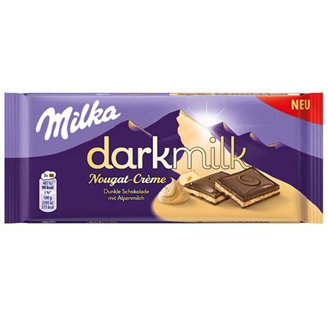 Lagerung von Milka Nougat Creme