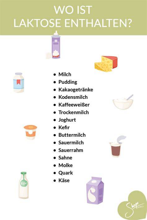 Laktose-Allergie Lebensmittel