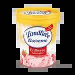 Landliebe Eis Becher und Sorten