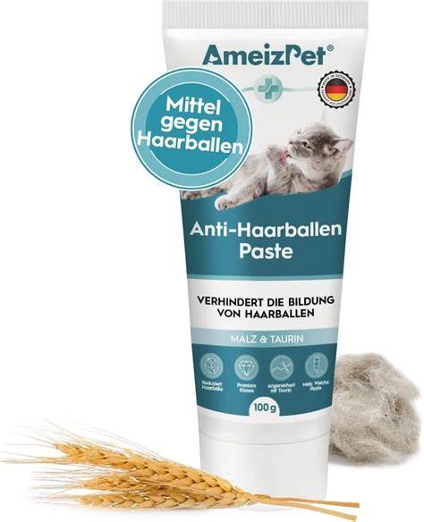 Langhaarkatzen Fellpflege Malzpaste