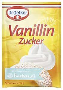 Lebensmittel mit Vanillin
