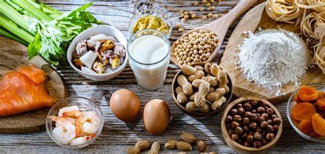 Lebensmittelallergien und Inhaltsstoffe