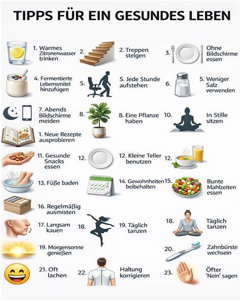 Lebensstil-Checkliste: Trinken, Ballaststoffe, Bewegung
