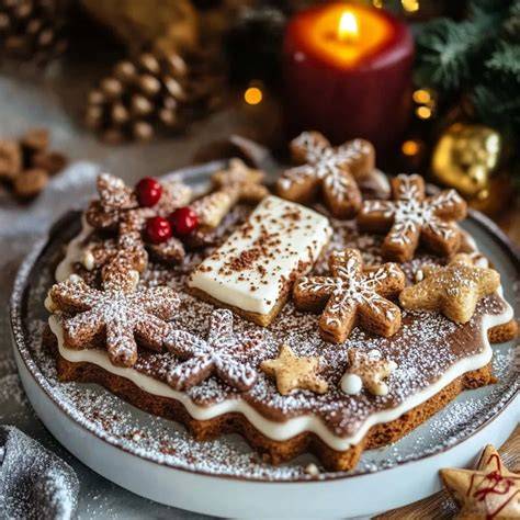 Lebkuchen, Mascarpone und Kirschsaft - Zutaten im Überblick