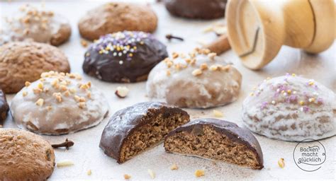 Lebkuchen - verschiedene Formen und regionale deutsche Bezeichnungen