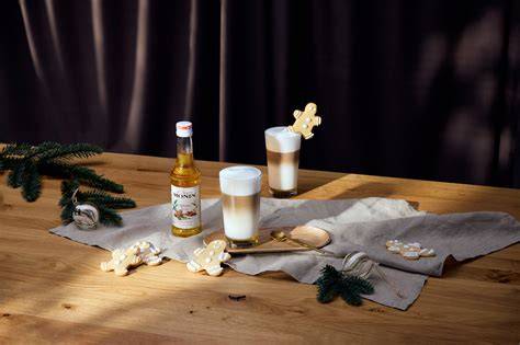Lebkuchen Latte mit Monin Sirup