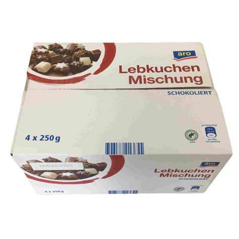 Lebkuchen Mischung Packung und Produktansicht