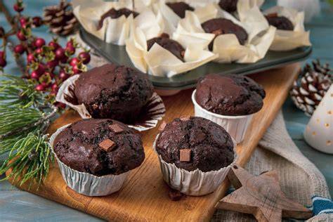Lebkuchen Muffins Adventsteller