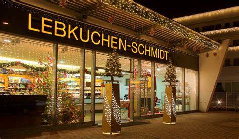 Lebkuchen Schmidt Filiale außen Ansicht