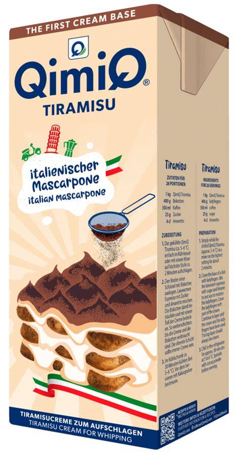 Lebkuchen Tiramisu mit QimiQ - Schichten, Zutaten und Serviervorschlag
