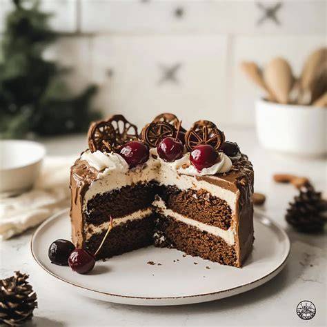 Lebkuchen Torte Anschnitt