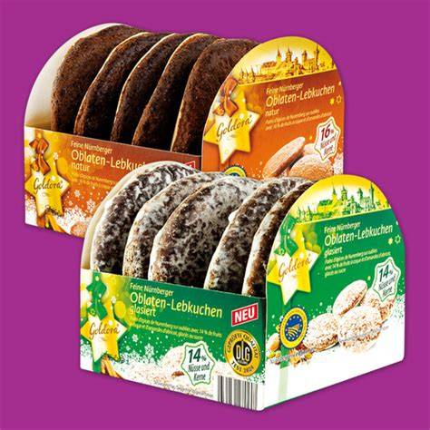 Lebkuchen Vielfalt: von Oblaten bis zum Blech