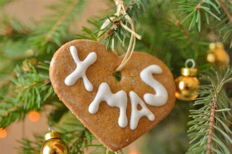 Lebkuchen am Weihnachtsbaum: Schritt-für-Schritt