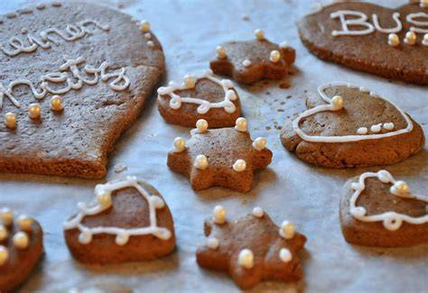 Lebkuchen auf Backrost