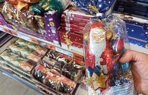 Lebkuchen im Supermarktregal