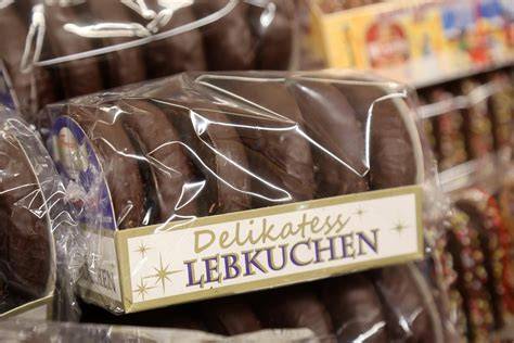 Lebkuchen im internationalen Verkauf