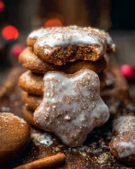 Lebkuchen perfekt gelungen neben flach misslungenen Lebkuchen