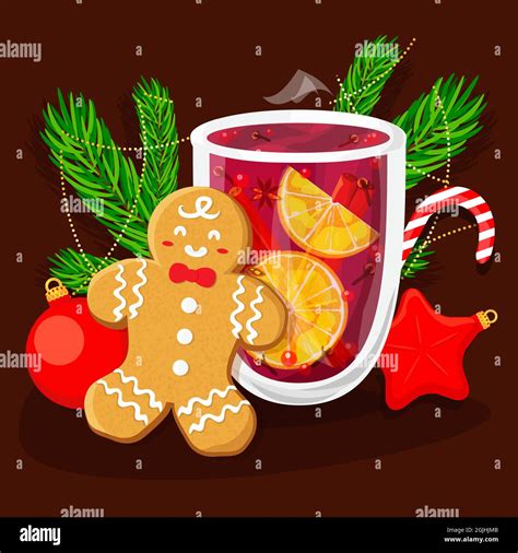Lebkuchen und Glühwein: klassische Kombination in der Vorweihnachtszeit