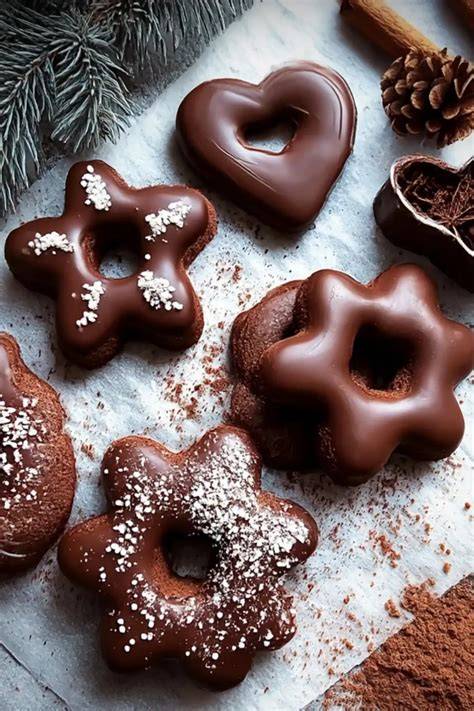 Lebkuchen und Schokolade in Geschenkverpackung für USA