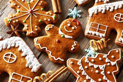 Lebkuchen und Weihnachtsgebäck im Detail